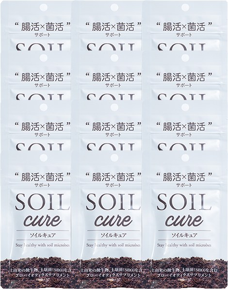 SOIL cure（ソイルキュア）12ヶ月分（12袋3600粒）